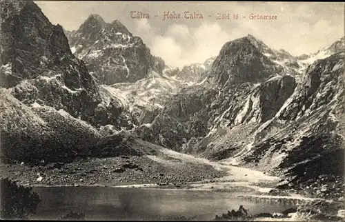 Ak Hohe Tatra Slowakai, Grünersee