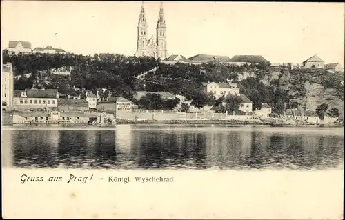 Ak Praha Prag Tschechien, Königl. Wyschehrad