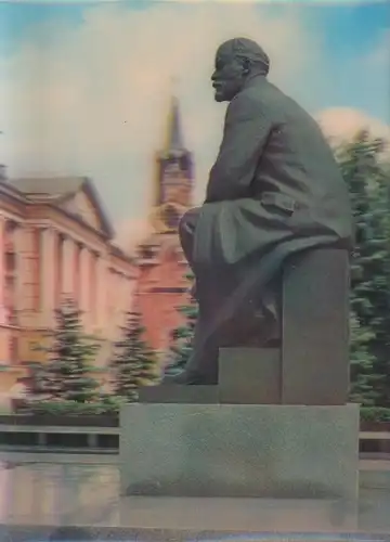 3D Ak Moskau Russland, Kreml, Lenin Denkmal
