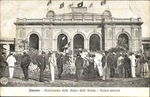 Ak Livorno Toscana, Stabilimento delle Acque della Salute, Salone centrale