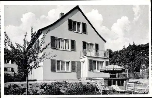 Ak Bad Soden am Taunus Hessen, Pension A. Maurer