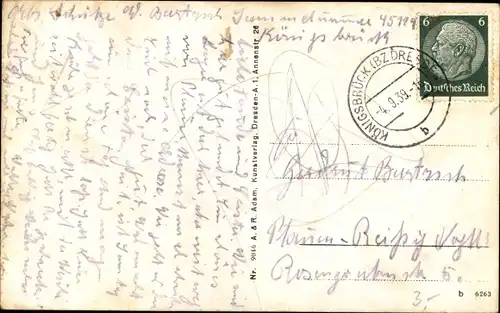 Ak Königsbrück in der Oberlausitz, Truppenübungsplatz, Neues Lager