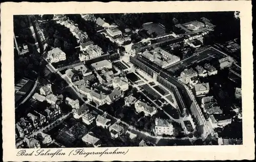 Ak Bad Salzuflen, Fliegeraufnahme