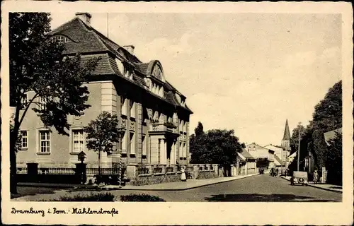 Ak Drawsko Pomorskie Dramburg Pommern, Mühlenstraße