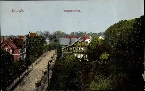 Judaika Ak Einbeck in Niedersachsen, Bismarckstraße, Synagoge