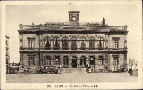 Ak Laon-Aisne, L’Hotel de Ville