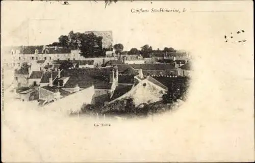 Ak Conflans Sainte Honorine Yvelines, La Tour