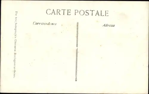 Ak Paris VIII., Überschwemmungen 1910, Gare Saint Lazare, Transport im Berton-Kanu