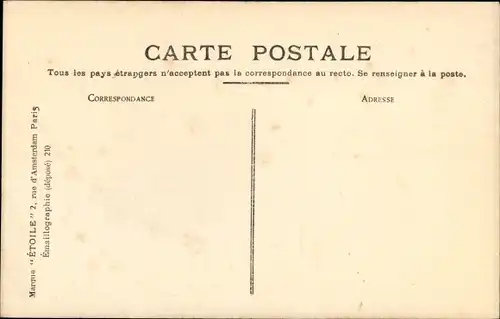 Ak Paris XV., Überschwemmungen 1910, Rue Lourmel, Hotel de Bourgogne