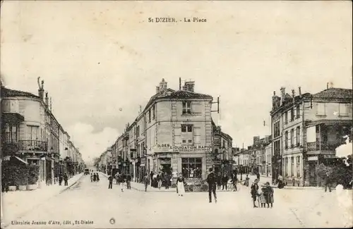 Ak Saint Dizier Haute Marne, La Place