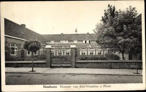 Ak Handzaeme Handzaeme Kortemark Westflandern, Kloster des Heiligen Vinzenz von Paul
