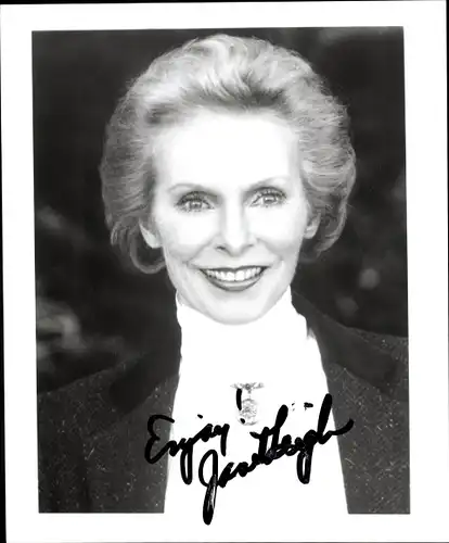 Foto Janet Leigh, Portrait, Autogramm