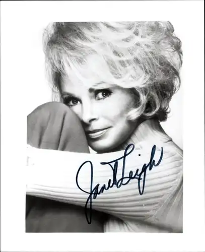 Foto Janet Leigh, Portrait, Autogramm