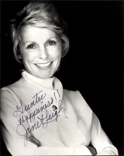 Foto Janet Leigh, Portrait, Autogramm