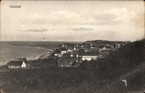 Ak Gilleleje Dänemark, Panorama