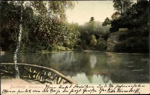 Ak Duisburg im Ruhrgebiet, Steinbruch
