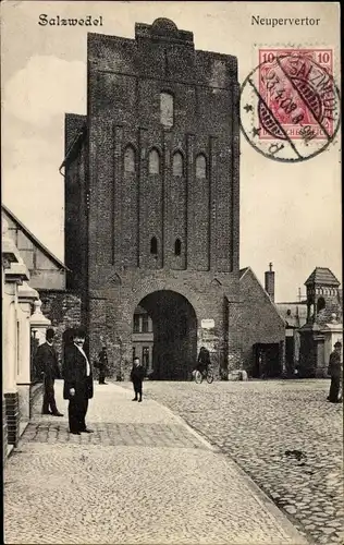 Ak Salzwedel in der Altmark, Neupervertor