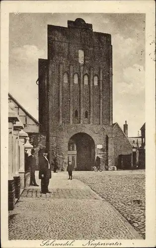 Ak Salzwedel in der Altmark, Neupervertor