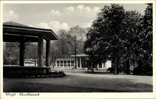 Ak Rheydt Mönchengladbach am Niederrhein, Schmölderpark, Pavillon