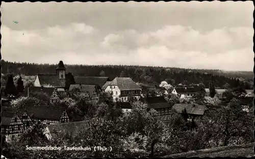 Ak Tautenhain in Thüringen, Ortsansicht