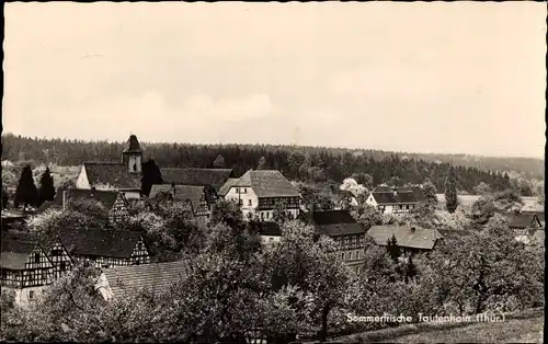 Ak Tautenhain in Thüringen, Gesamtansicht