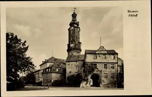 Ak Weimar in Thüringen, Schloss