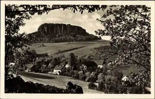 Ak Pfaffendorf Königstein an der Elbe Sächsische Schweiz,, Panorama