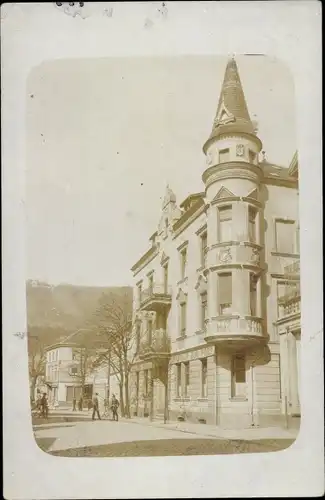 Foto Ak Werdohl im Sauerland, Straßenpartie, Gebäude