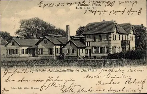 Ak Bad Dürkheim am Pfälzerwald, Kinderheilstätte