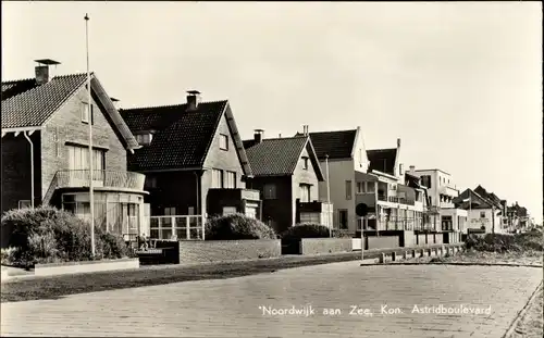 Ak Noordwijk aan Zee Südholland, Kon. Astrid Boulevard