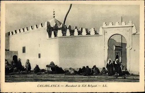 Ak Casablanca Marokko, Marabout von Sidi Belyout