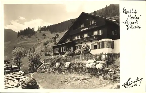 Ak Hippach Schwendberg in Tirol, Zillertal, Gasthof Perler