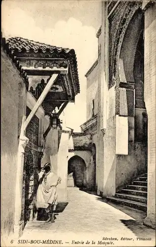 Ak Sidi Bou Medina Algerien, Moschee, Eingang