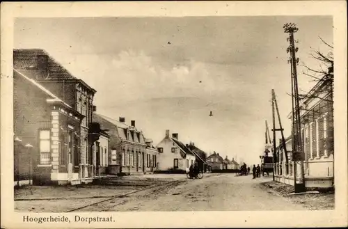 Ak Hoogerheide Nordbrabant, Dorpstraat