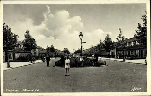 Ak Eindhoven Nordbrabant Niederlande, Edisonstraat