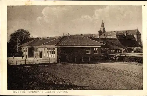 Ak Heusden Nordbrabant, Öffentliche Grundschule