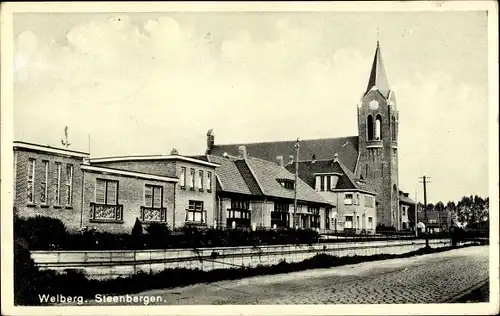 Ak Steenbergen Nordbrabant Niederlande, Welberg