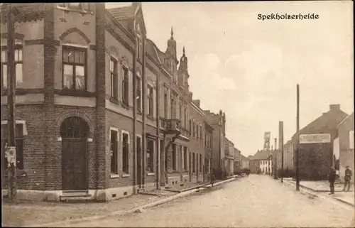 Ak Spekholzerheide Limburg Niederlande, Straßenpartie