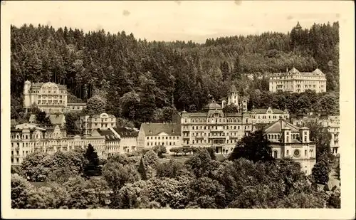 Ak Mariánské Lázně Marienbad Region Karlsbad, Kurhäuser