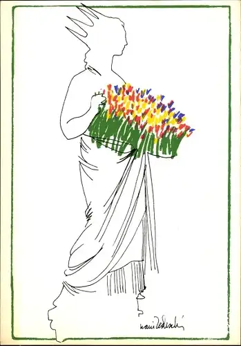 Künstler Ak Verona Veneto, 68 Manifestazione Filatelica 1987