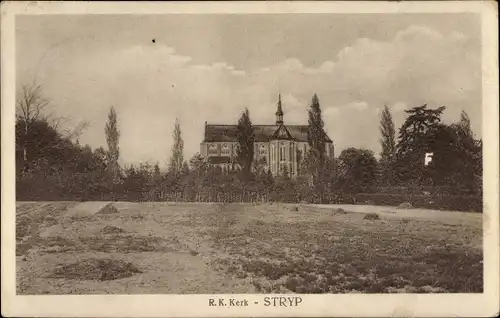 Ak Stryp Strijp Nordbrabant Niederlande, R.K. Kerk