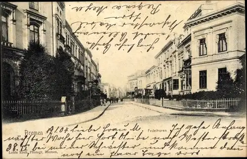Ak Hansestadt Bremen, Fedelhören