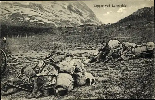 Ak Norwegen, Lapper ved Lyngseidet