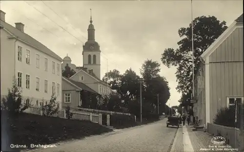 Ak Gränna Schweden, Brahegatan