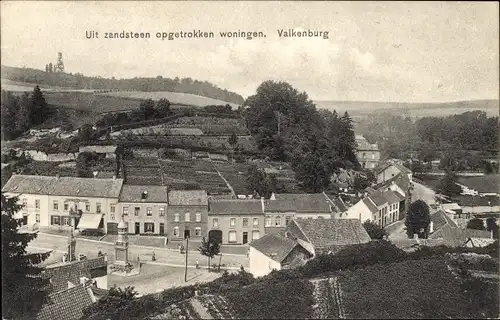 Ak Valkenburg Limburg Niederlande, Häuser aus Sandstein