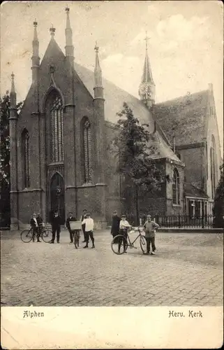 Ak Alphen aan den Rijn Südholland, Herv. Kirche
