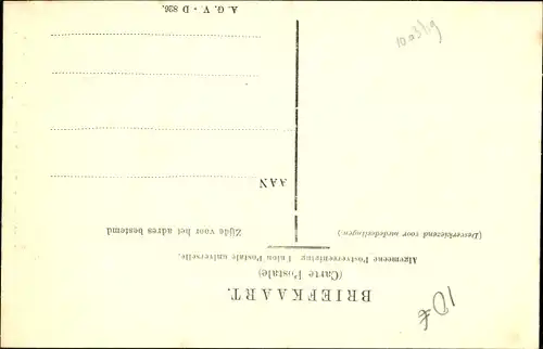 Ak Dordrecht Südholland Niederlande, Feuer, 12. April 1906