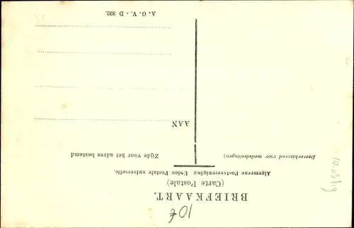 Ak Dordrecht Südholland Niederlande, Brand, 12. April 1906