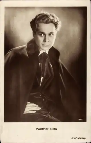 Ak Schauspieler Walther Rilla, Portrait