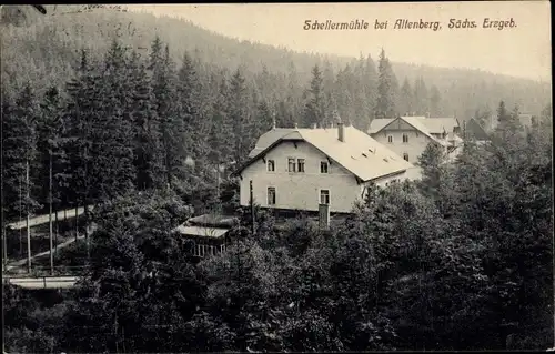 Ak Altenberg im Erzgebirge, Schellermühle